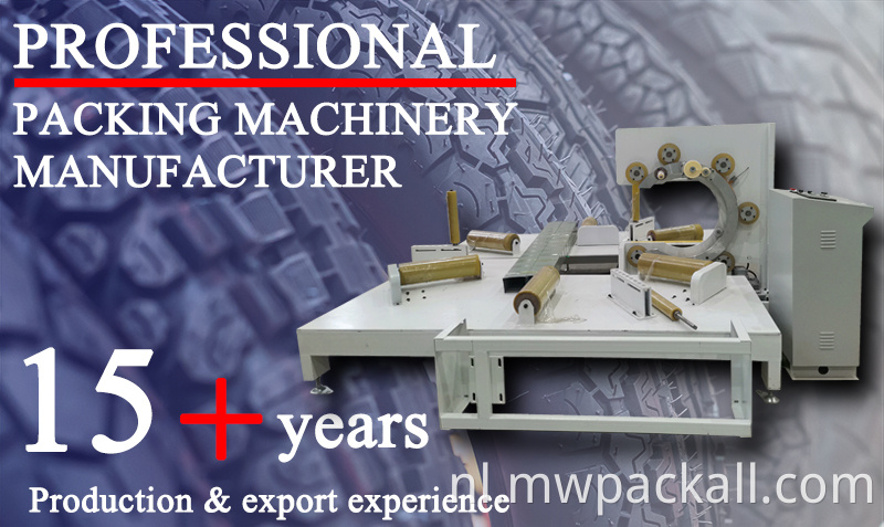 Automatische horizontale staaldraad band slang buis spoel ring rekfolie wikkelmachine met CE